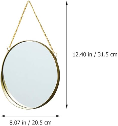 Miniatura 2 de Uonlytech Imágenes de estilo nórdico del espejo montado en la pared del maquillaje de la decoración del espejo para la vanidad