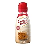 Coffee mate Original Flavored Coffee Creamer, Non-Dairy, Gluten-Free, Liquid Creamer for Coffee, Cholesterol Free, 63 Servings
