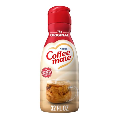 Coffee mate Original Flavored Gluten Free Liquid Non-Dairy Coffee Creamer, 946ml