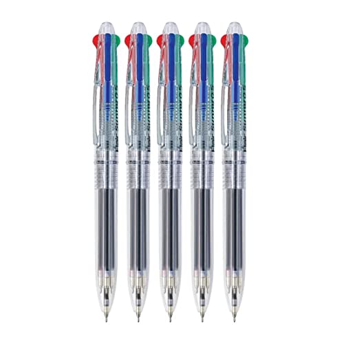 Stylo à bille rétractable FLAIR Sunny 4 couleurs pour organiser vos cours et notes de bureau