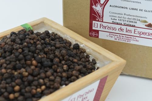 Pimienta Negra Grano - Pimienta Negra Natural 100% 1Kg