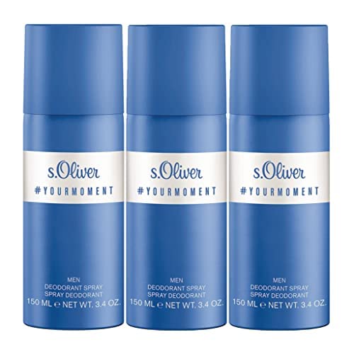 s.OliverYour Moment Deodorant Spray 150ml (Pack of 3)