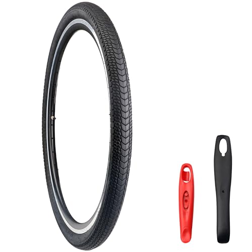 MEGHNA Bike Tire 27.5 inch Mountain Bike Tire with Bike Tire Lever (54-584) Foldable Tire...