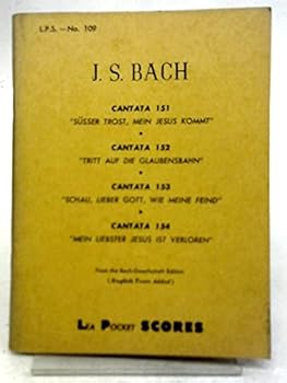 Paperback Cantata 151 - 152 - 153 - 154 Book