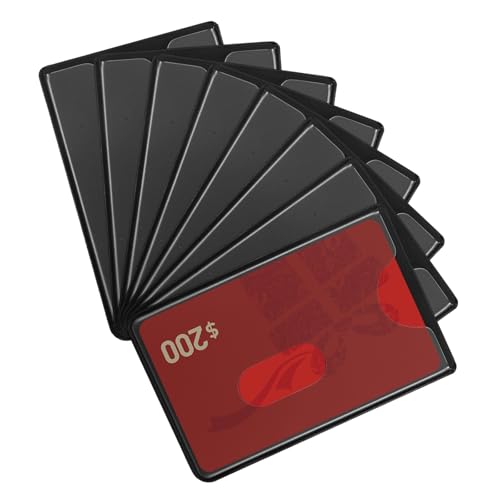 8 Stück RFID Blocker Kartenhülle, RFID Blocker Karte, Kreditkartenhülle Schutz,Kartenhülle Für Kreditkarten Und EC Karten, NFC Schutzhüllen, Credit Card Protector