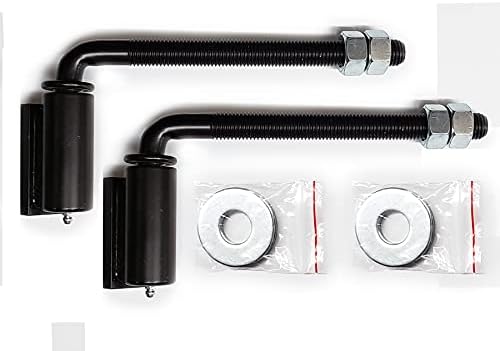 Steel 3/4" J Bolt Welded Hinge Heavy Driveway Gates For Welding on Larger Iron or Steel Gates