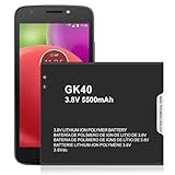 EDIPEKA Battery for Motorola GK40, 5500mAh Ultra High Capacity Replacement Battery for Moto G4 Play XT1607, Moto G5 XT1601, Moto E3, Moto E4, XT1675, XT1603, Moto E5 Play,Moto E5 Go,Moto E5 Cruise