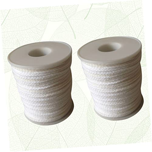 2 rollos de pabilo de algodón para hacer velas SEWACC miniatura 6