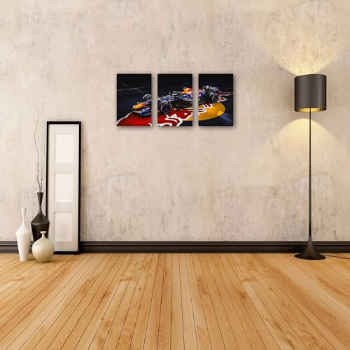 Image of Wrap & Wish Formula 1 2026 Red Bull Racing RB22 Isometric View Wall Split Posters Set (A3 Size, 12x18 Inch) | Pack of 3 | Vintage F1 Designs & Marvel Room Decor