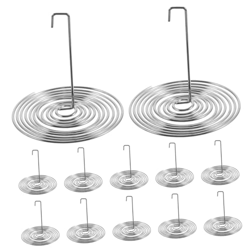 DECOMELODY 20 pièces Filtre à Thé Inox à Ressort pour Bec de Théière Panier Filtre Accessoire Cuisine Pratique Lot pour Infusion Facile