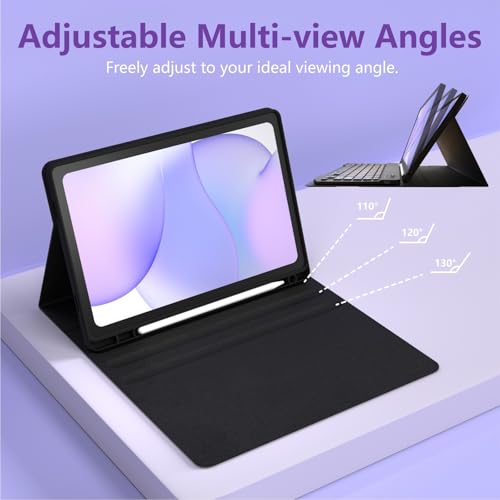 Clavier Bluetooth amovible et souris pour Samsung Galaxy Tab A9 Plus