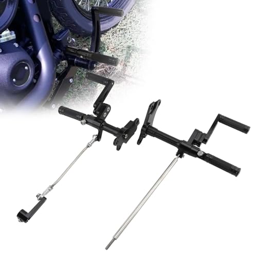 Commandes avancées chromées pour Sportster XL883 1200 1986-2003