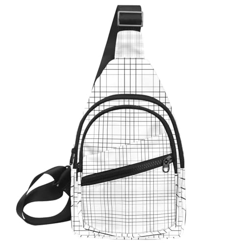 Mochila de hombro tipo mensajero con diseño de cerditos, bolsa cruzada impermeable para el pecho