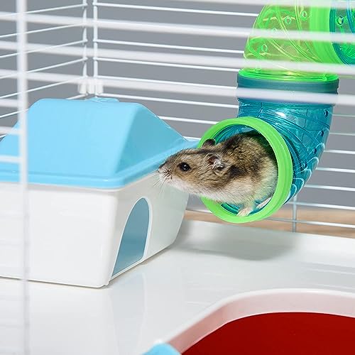 Mcage 47802 Extra Large 23 Inch Multi-Floors Hamster Mansion Mouse Habitat Gerbil Home Rat House Small Animal Critter Expandable And Customizable Cage thumb #6