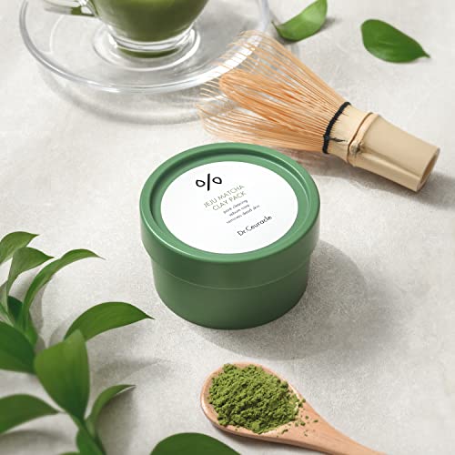 leegeehaam Dr.Ceuracle Jeju Island Matcha Clay Pack (115g / 4.05 oz) - Wash-Off Type Clay Facial Mask Pack for Cleansing Pore and Detoxifying Dull Skin - Image 7