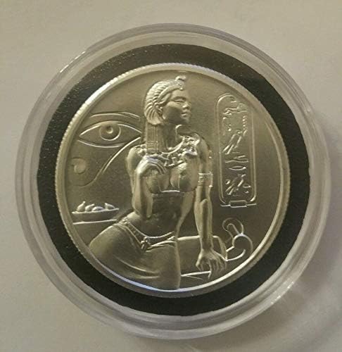 2 oz Elemetal Egyptian God Series Cleopatra High Relief Silver Rounds (New)