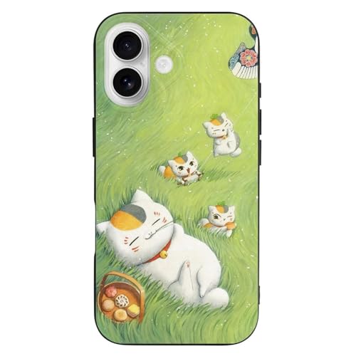 iPhone 16�p �P�[�X �ĖڗF�l�� �j�����R�搶 �X�}�z�P�[�X �A�C�t�H��16 �p �P�[�X �l�C ������� ���� �L�����N�^�[