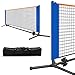 Menolana Pickleball Net Tennis Net Stainless Steel Frame Multifunctional Polyester Outdoor Backyard for Driveway Portable Accessories, Length 6.1 m