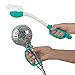 EazyHold Aqua Silicone Adaptive Aid, Universal Cuff Hand Grip Assistive Device for Rehab, Disabled, Cerebral Palsy, Special Needs, Arthritis, Stroke, Physical Therapy 2-Pack 6.5