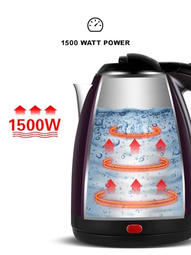 Bouilloire acier inoxydable 304 avec des finitions soignées couleur rose