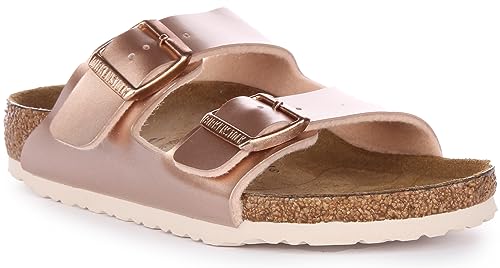 Birkenstock Arizona Electric Metallic Slippers Junior - 33