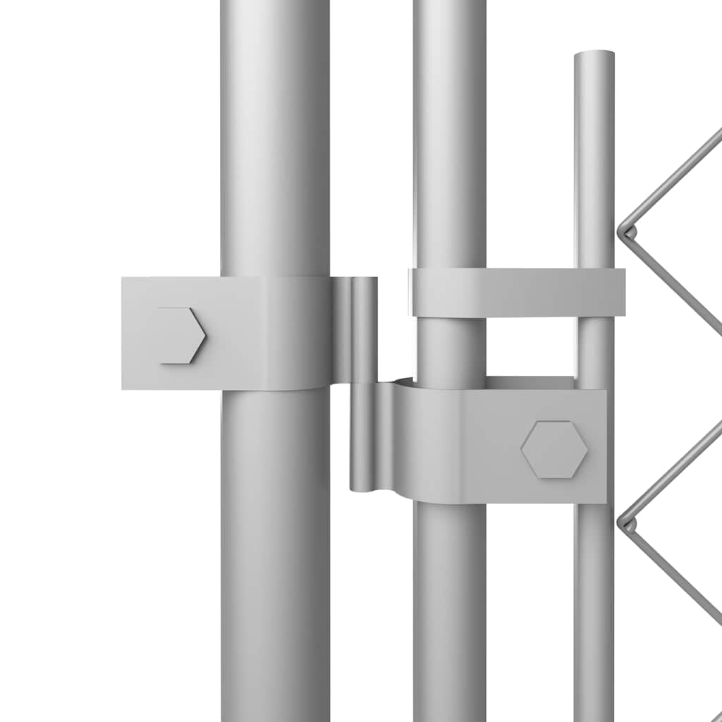 Gabbia Cani 7,6x3,8x1,9m, Box per Cani da Esterno, Gabbia per Cani, Box per Cani, Recinto per Cani