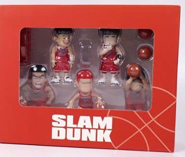 ТоуUAE - ТоуS Dasin Takenori Akagi Mitsui Hisashi Miyagi Ryota Rukawa Kaede Hanamichi Sakurasgi pvc Fiɡurе SLAM DUNK GT model Тоу (picture color)