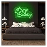 ♥ Le panneau néon avec des trous pré-percés pour une suspension facile. Livré avec Crystal Line, adaptateur DC12V, il suffit de le monter et de le brancher. Vous pouvez le monter ou l'accrocher au mur, à la fenêtre ou le placer sur la table, l'étagère, la table de chevet.