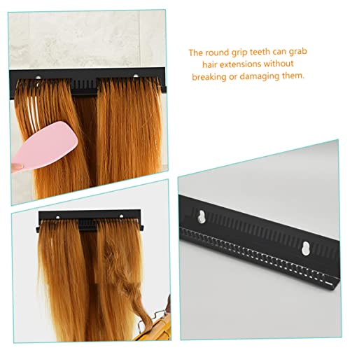 Ipetboom 6 Peças Suporte De Exibição De Peruca Suporte De Cor De Cabelo Cabide De Extensão De Cabelo