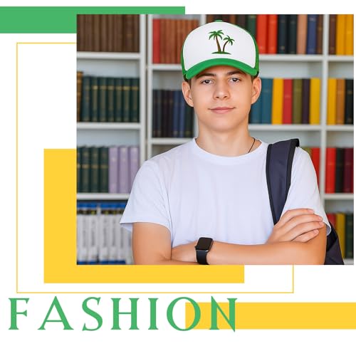 Image of 40 Pack Sublimation Blank Trucker Hat Bulk Wholesale Mesh Baseball Cap for Women Men DIY Hat Bar Party