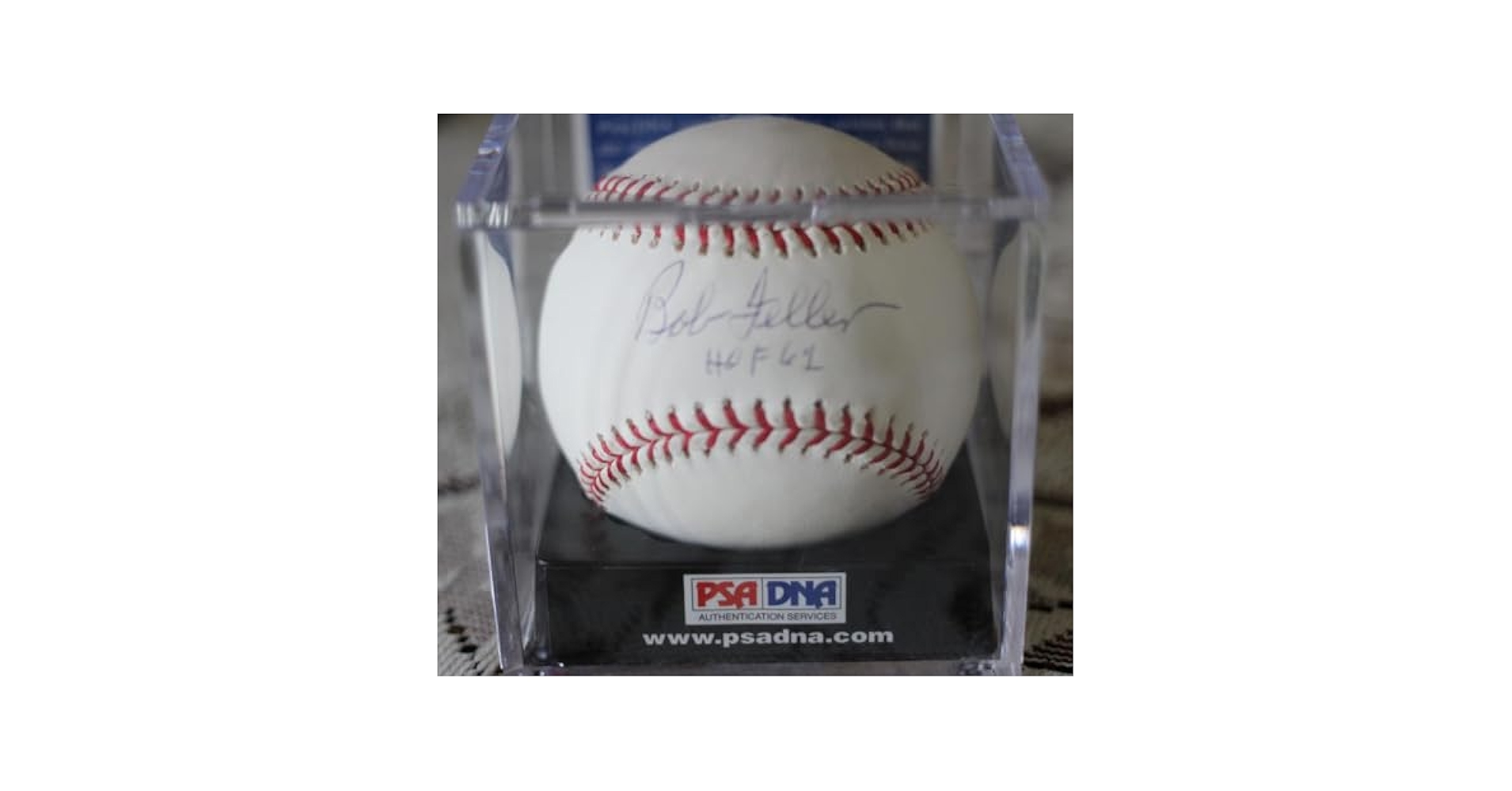 Bob Feller ボブ・フェラー 直筆サインボール インスクリプション付 Bob Feller ボブ・フェラー 直筆サインボール インスクリプション付