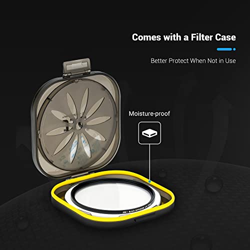 Jjc 55Mm Soft Black Diffusion Filter Pro Mist Promist 1/4 Cinematic Effect For Sony Fe 35Mm 1.8 Lens, Sony A7 A7Ii A7Iii A7Iv With Fe 28-70Mm Kit Lens, Sony Fdr-Ax53 Ax55 Ax60 Ax45 Ax43 & More #TOP5