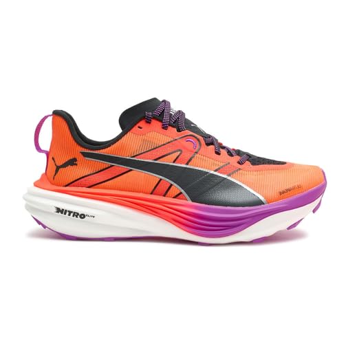 PUMA Womens Deviate Nitro Elite Trail Running Sneakers Shoes - Red