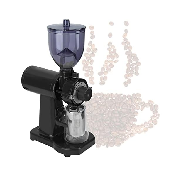 Molinillos de Granos de Café, Molinillo de Café Eléctrico con Ajuste de Espesor de 5 Engranajes, Enchufe de la UE 220V… - Imagen 3