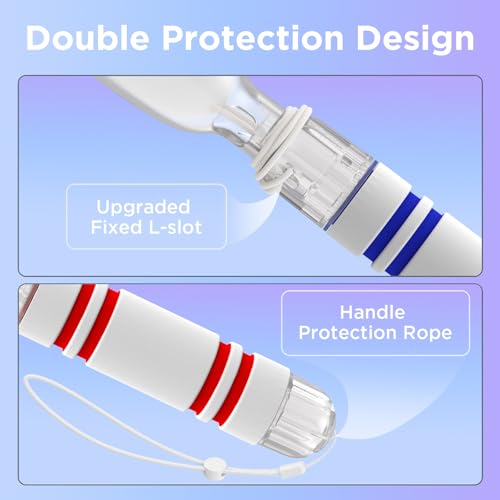 Image of YOGES Gorilla Tag Long Arms Compatible with Meta Quest 3S / Quest 3 / Oculus Quest 2 / Quest Pro /Rift S Controller, Beat Saber Handle Attachments VR Sticks Dual Extensions Grips for Playing VR Games