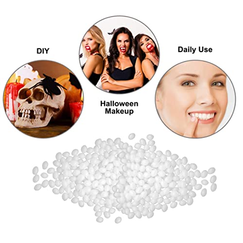 100 G Temporary Tooth Repair Kit, Moldable Thermal Fitting Beads For Filling Fix Missing And Broken Teeth Or Adhesive Denture Fake Teeth #TOP4