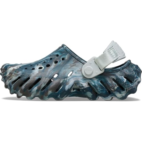 Image of Crocs Boys Echo Marbled Clogs