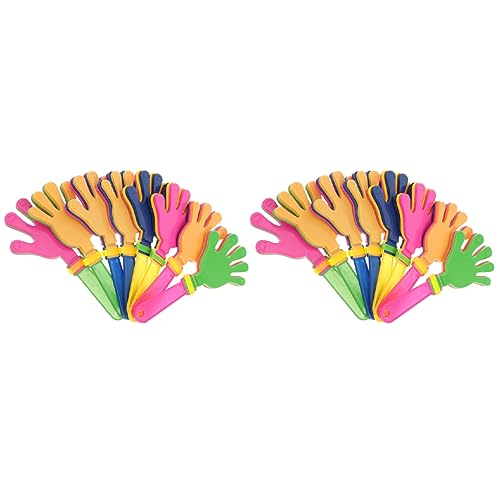 PRETYZOOM 20 Pièces Clap Hands for Kids Parties Reusable Party Favors for Festivals and Celebrations Lightweight Fun Toys