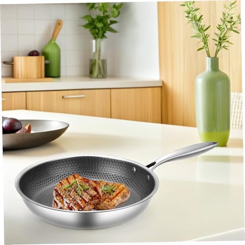 Wok de acero inoxidable con revestimiento antiadherente miniatura 5
