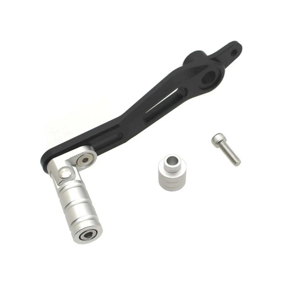 Teknui Blacksilver Motorcycle Gear Lever Motorcycle Gear Shifter Shift Pedal Lever Set For For Multistrada 1200 Enduro 2011-2018 For Multistrada 950 2017 2018