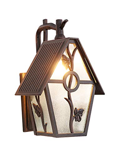EERU Outdoor Wall Lantern Exterior Wall Mounted Sconce Lighting Designer Style Outdoor Wall