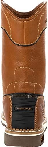 Georgia Boot Men's AMP LT Wedge Industrial Boot, Brown, 10.5 Wide | Image 3