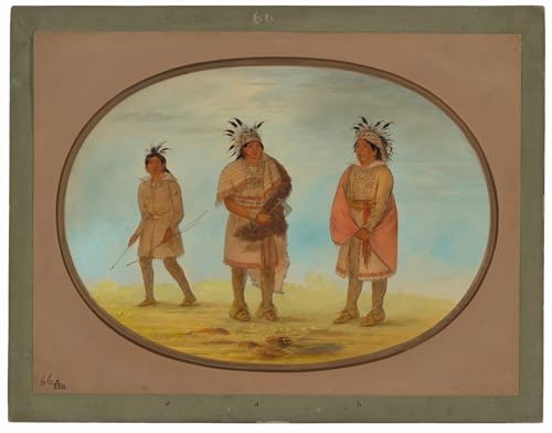Tableau George Catlin décoration murale élégante pour sublimer votre bureau