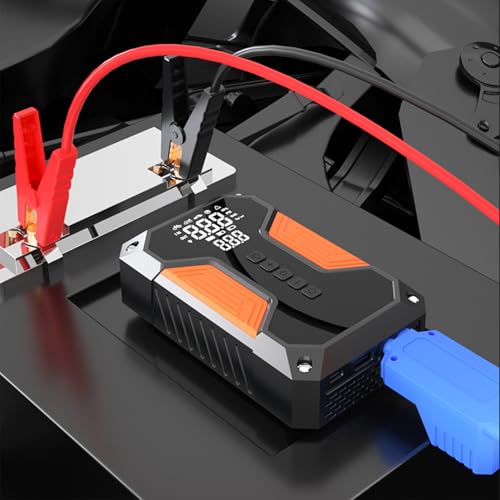 Compresseur portable rechargeable pour pneu dégonflé et panne de batterie