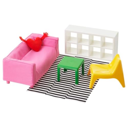 IKEA HUSET Doll's Furniture, Living-Room