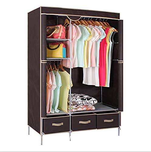 GDHKDDFL Armario Plegable de Tela para Almacenamiento, Armario de Tela no Tejida, Armario, Almacenamiento portátil, Plegable, Impermeable, for Dormitorio, Muebles for el hogar
