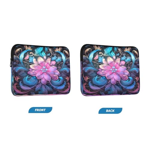 Funda para portátil Boho Mandala Lotus 13-14 pulgadas miniatura 2