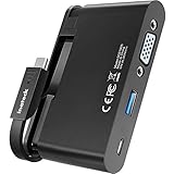 Inateck USB C Hub, Type C to VGA Adapter with 100W Power Delivery Port, SC01005