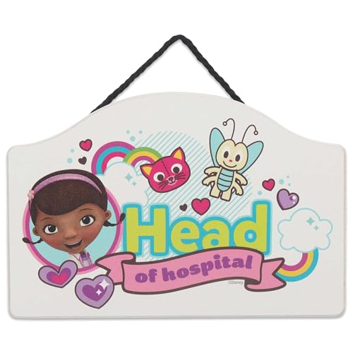 Disney Doc McStuffins Head of Hospital Wood Decor