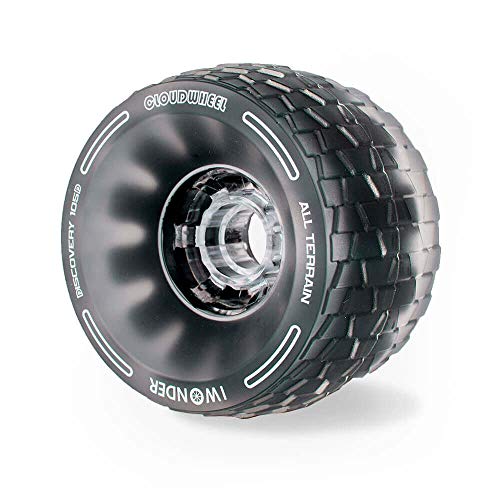 IWONDER Cloud Wheel Rodas de skate elétrico Discovery 105 mm Patenteadas Núcleo de Espuma de Amortec